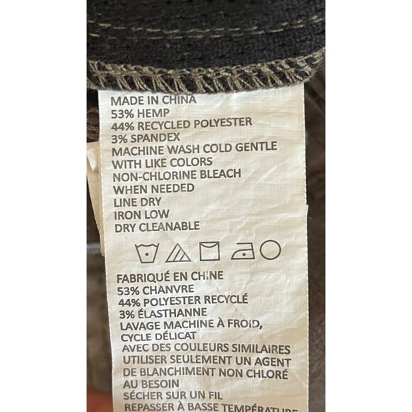 Prana Men's Size 40 Light Brown Hemp Blend Lightweight Shorts 40" x 11" - Picture 7 of 7